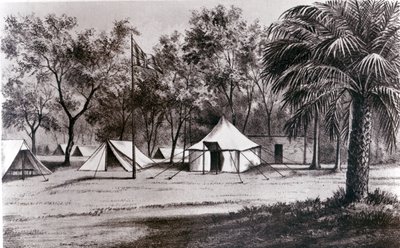 Camp de Lord Wolseley à Korti - English School